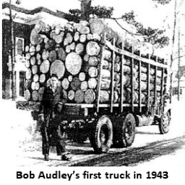 Bob Audley’s first truck in 1943